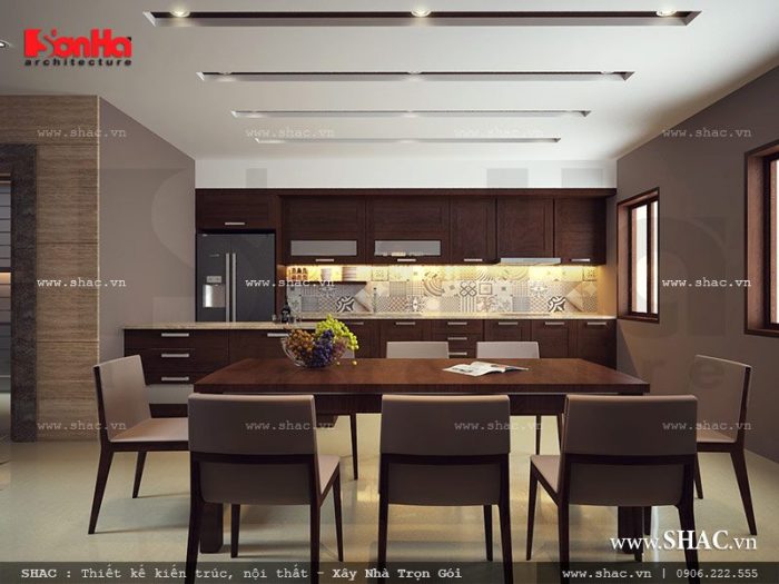 Nội thất phòng ăn nha phố đẹp