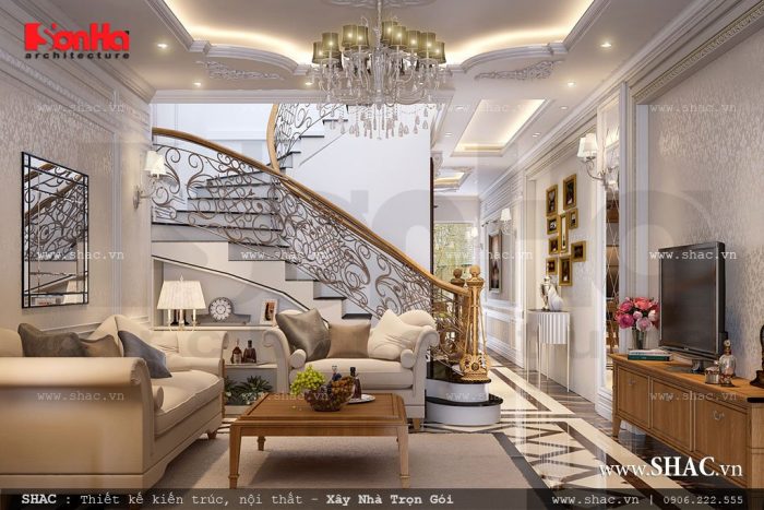 Thiết kế nội thất đẹp cho phòng khách