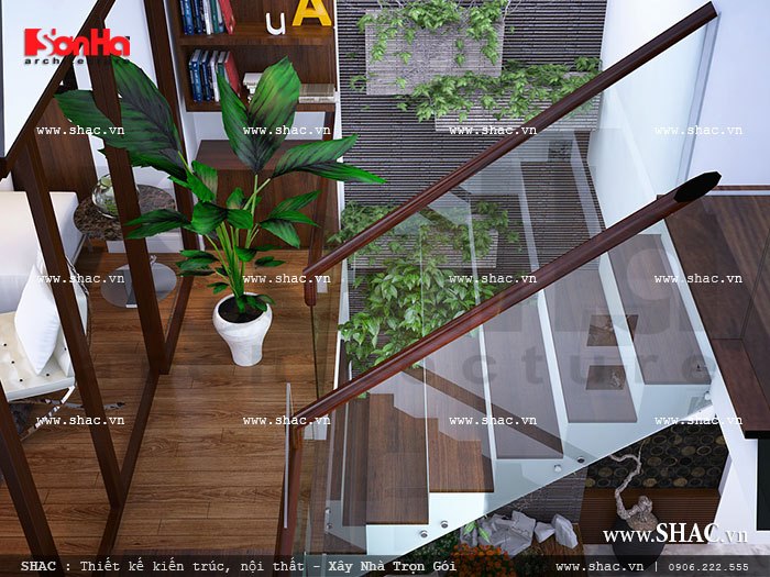 Cầu thang nối giữa 2 tầng