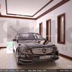 Gara để xe ô tô tầng 1