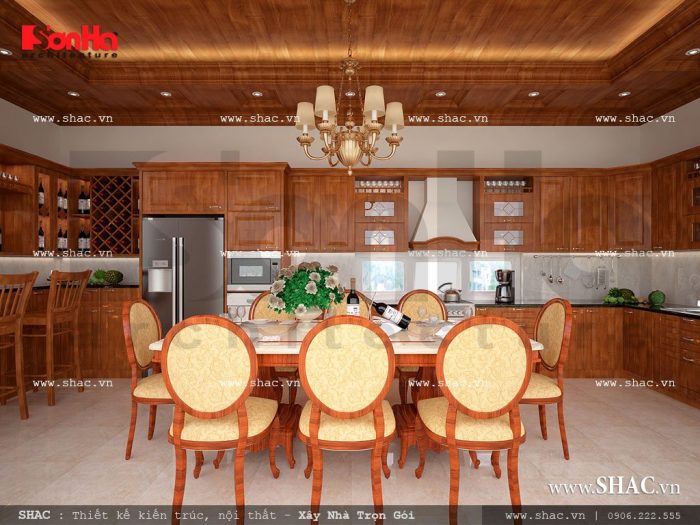 Nội thất bếp ăn đẹp sh btd 0032
