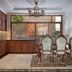 Phòng bếp thoáng đãng và yên tĩnh