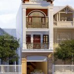 Nhà phố 3 tầng kiểu pháp