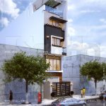 Nhà phố hiện đại 5 tầng