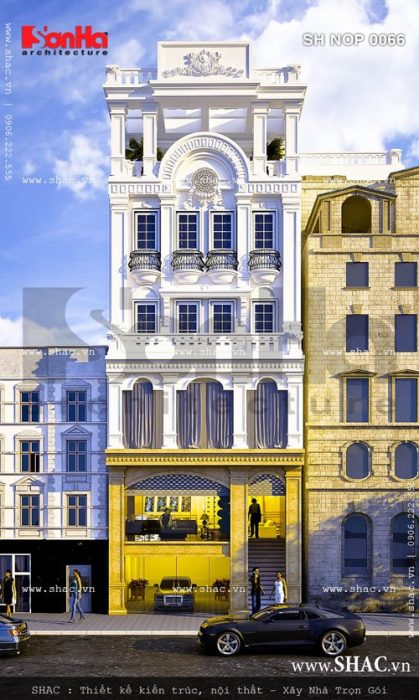 Nhà phố kết hợp cho thuê văn phòng