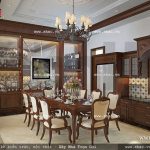 Nội thất bếp ăn bằng gỗ đẹp