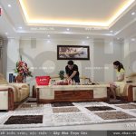 Phòng khách san trọng của ngôi nhà