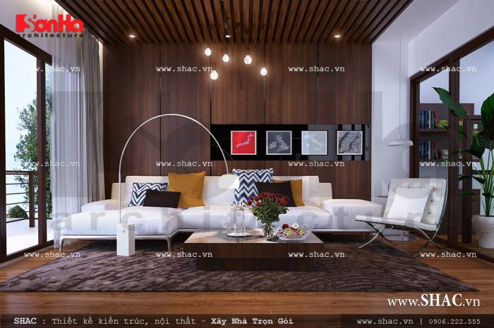 Phòng khách sang trọng và hiện đại