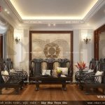 Phòng khách và phòng thờ