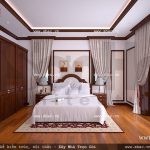 Phòng ngủ kiểu pháp thoáng rộng