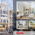 Thiết kế nhà phố 6 tầng kết hợp cho thuê văn phòng