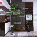 Thiết kế tiểu cảnh tầng 1