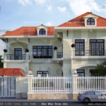 Biệt thự 2 tầng kiến trúc tân cổ điển đẹp sh btp 0057