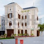 Biệt thự pháp hình chữ L sh btp 0056