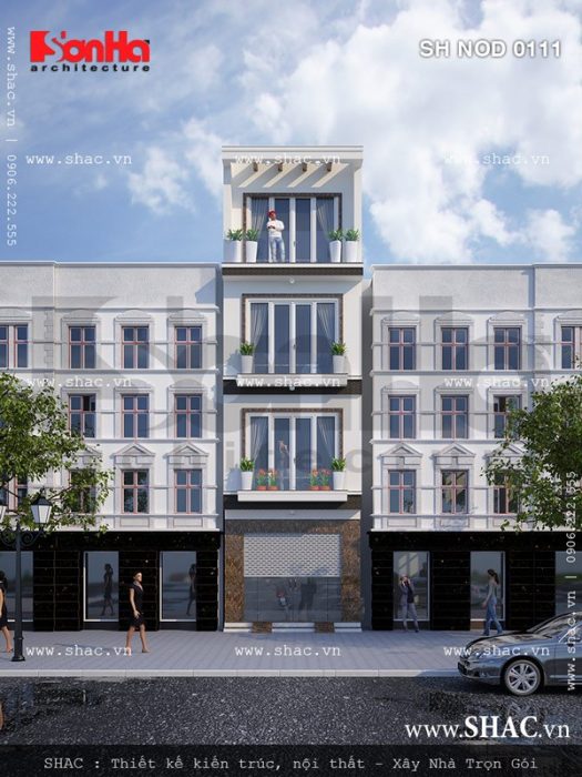 Giải pháp nhà ống 48m2 sh nod 0111