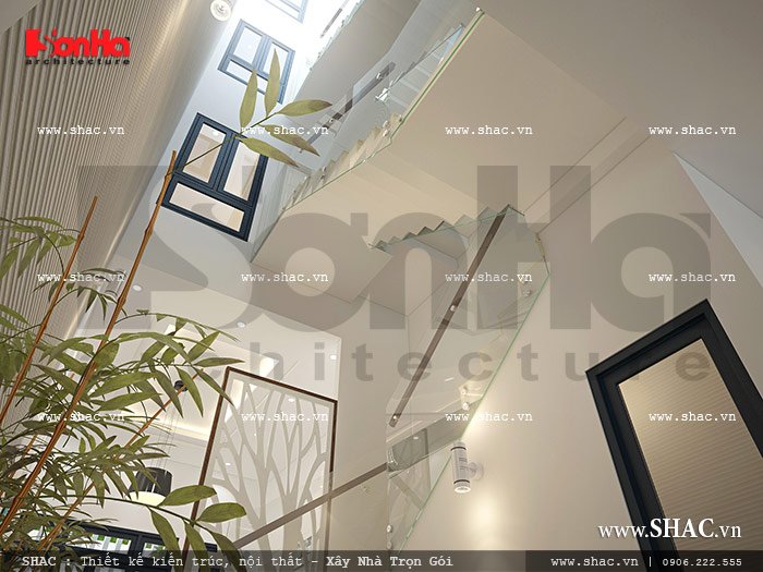 Giếng trời nhà ống sh nod 0112