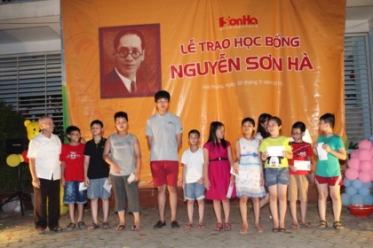 Học bổng Nguyễn Sơn Hà 2015 SHAC