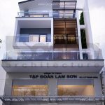 Kiên trúc nhà ống hiện đại bốn tầng sh nod 0109