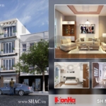 Mẫu nhà ống mặt tiền 4m sh nod 0111