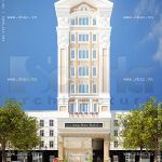 Mẫu khách sạn 3 sao cao 9 tầng đẹp sh ks 0020