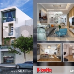 Mẫu thiết kế nhà ống 80m2 sh nod 0113