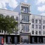 Nhà ống mặt tiền 4m đẹp sh nod 0111