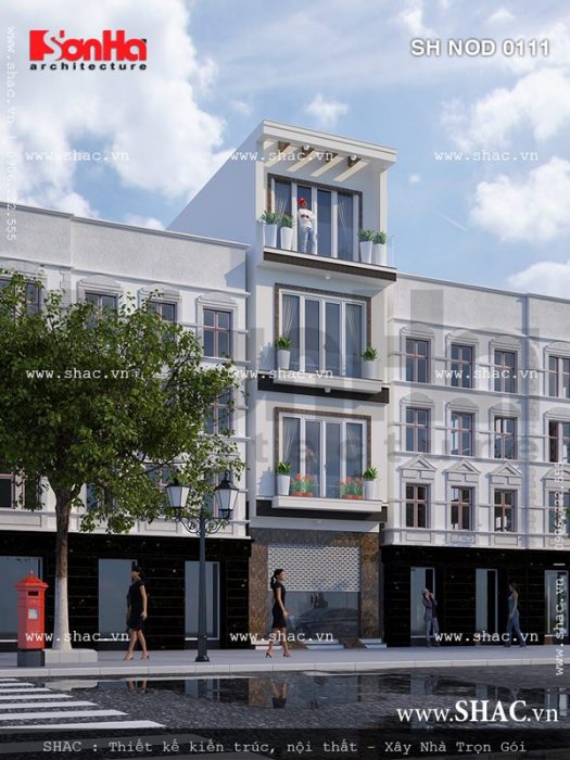 Nhà ống mặt tiền 4m đẹp sh nod 0111