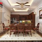Nội thất phòng ăn đẹp và sang trọng sh btp 0056
