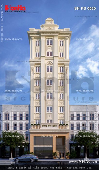 Phối cảnh mới của khách sạn 3 sao sh ks 0020