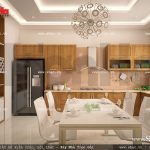 Phòng bếp ăn đơn giản sh nod 0110