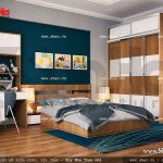 Phòng ngủ trẻ trung hiện đại cho con trai sh nop 0070
