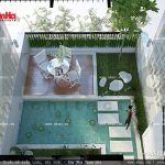 Sân trên tầng 4 sh nod 0112