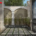 Nhà phố 3 tầng 4 phòng ngủ tân cổ điển - SH NOP 0072 2