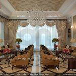 Thiết kế phòng khách chờ khách sạn sh ks 0020