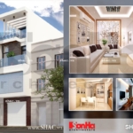 Nhà lô mặt tiền 4m hiện đại sh nod 0110