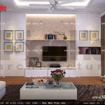 Thiết kế nội thất phòng khách đẹp sh nop 0070
