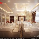 Thiết kế phòng ăn của khách sạn sh ks 0020