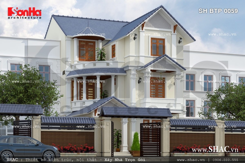 Biệt thự tân cổ điển sh btp 0059