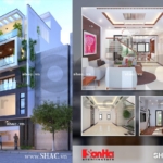 Nhà ống hiện đại 80m2 kết hợp kinh doanh sh nod 0115