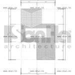 Bản vẽ mặt bằng tầng mái sh btp 0059