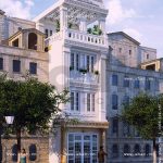 Nhà phố 4 tầng kiểu pháp đẹp sh nop 0075