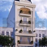 Nhà phố kiến trúc pháp 5 tầng sh nop 0074