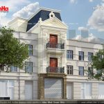 Nhà phố kiến trúc pháp nhẹ nhàng sh nop 0073