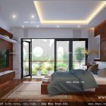 Phòng ngủ đẹp cho bố mẹ sh nod 0115