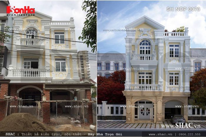 Ảnh thực tế và 3D của công trình sh nop 0078