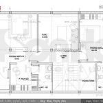 Bản vẽ mặt bằng công năng tầng 2 sh nod 0118