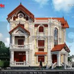 Biệt thự kiến trúc pháp đẹp sh btp 0061
