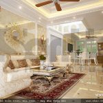 Không gian phòng khách đậm chất pháp sh nop 0078