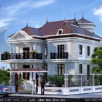 Biệt thự 2 tầng có sân vườn đẹp sh btp 0062