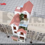 Ngôi nhà phố khi nhìn từ trên cao sh nop 0076